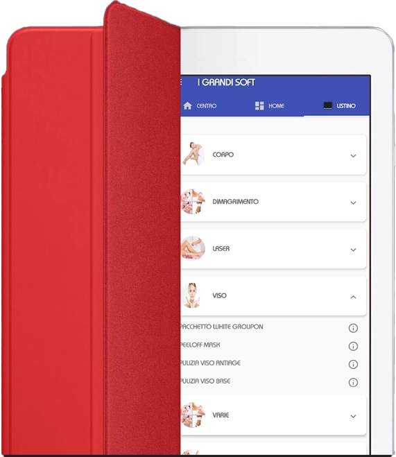 App per centri estetici con prenotazione online